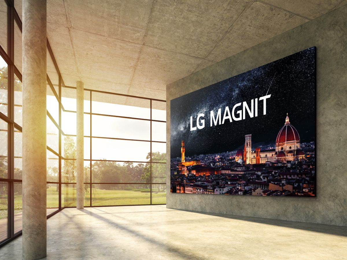 LG's new 163-inch microLED display could change TVs forever