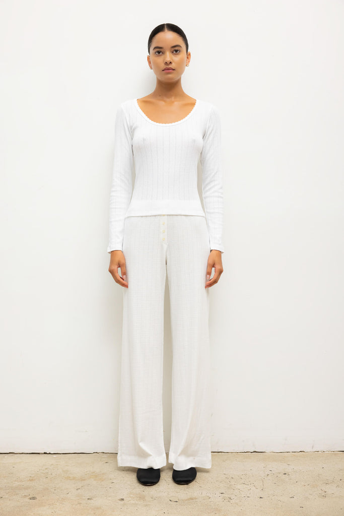 Pointelle Boxer Pant