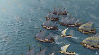 Sailing ships in Age of Empires 4