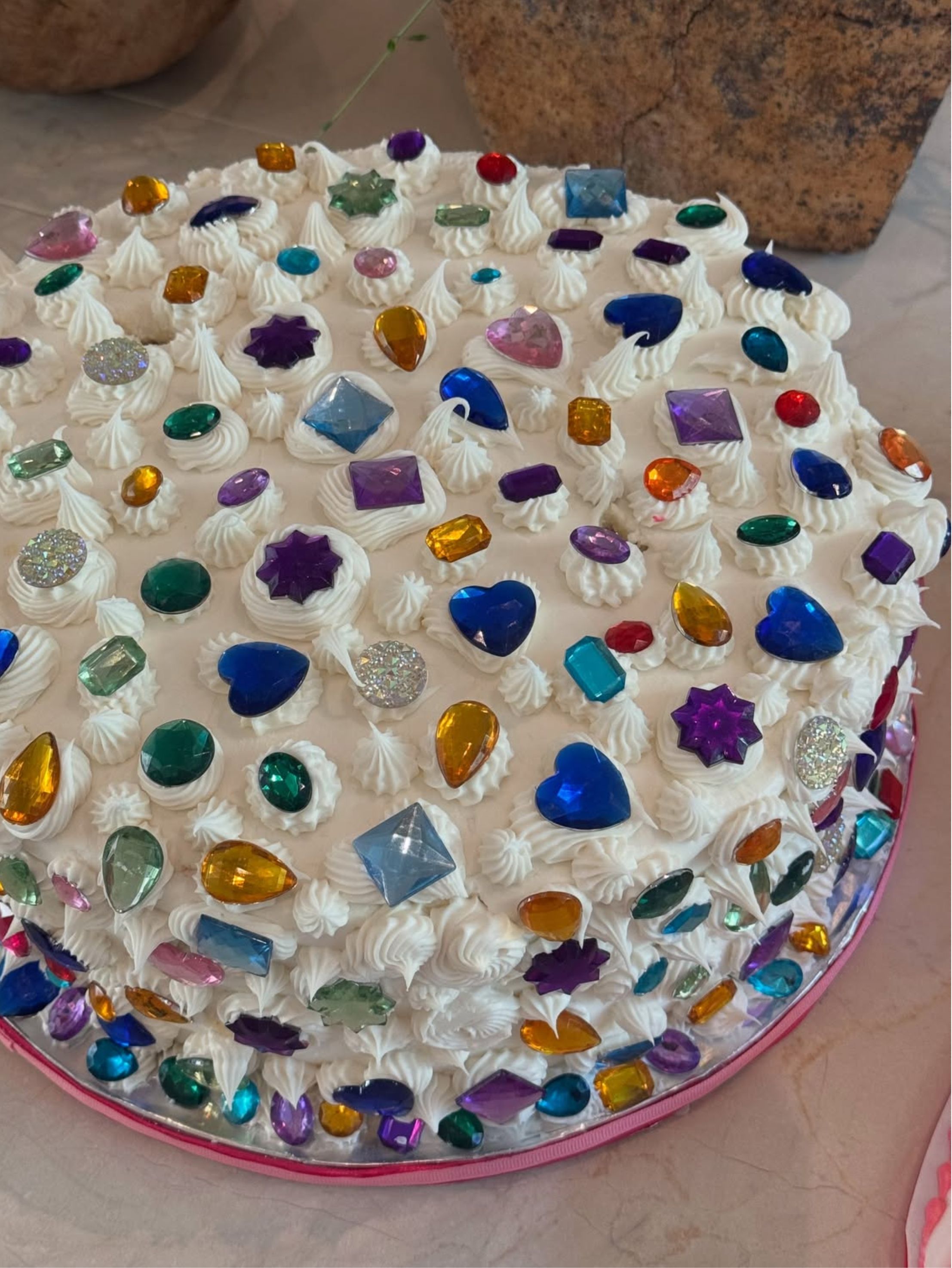 kylie jenner's jewel encrusted birthday cake