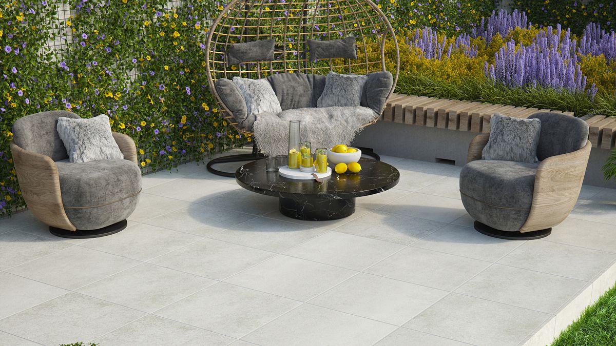 How To Lay A Patio Our Step By, How Much Does It Cost To Have A Patio Laid