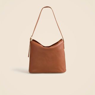 J.Crew, Berkeley Shoulder Bucket Bag in Spanish Canvas