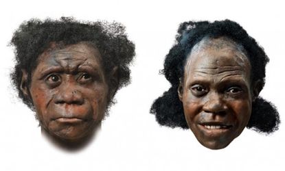 The faces of early man
