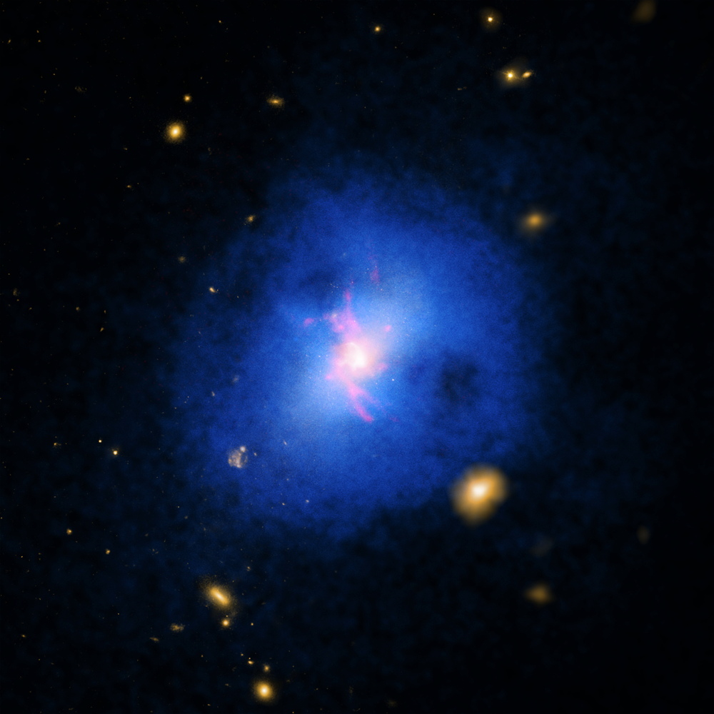 Abell 2597 Galaxy Cluster 