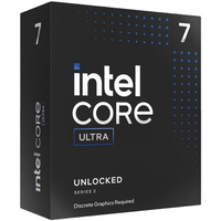 Intel Core Ultra 7 265K | 20 cores (8 P+12 E) | 20 threads | 5.5 GHz P-core boost | 30 MB L3 cache | 125 W TDP | LGA1851 socket | $404 $259 at Amazon (Prime Members only, save $145)