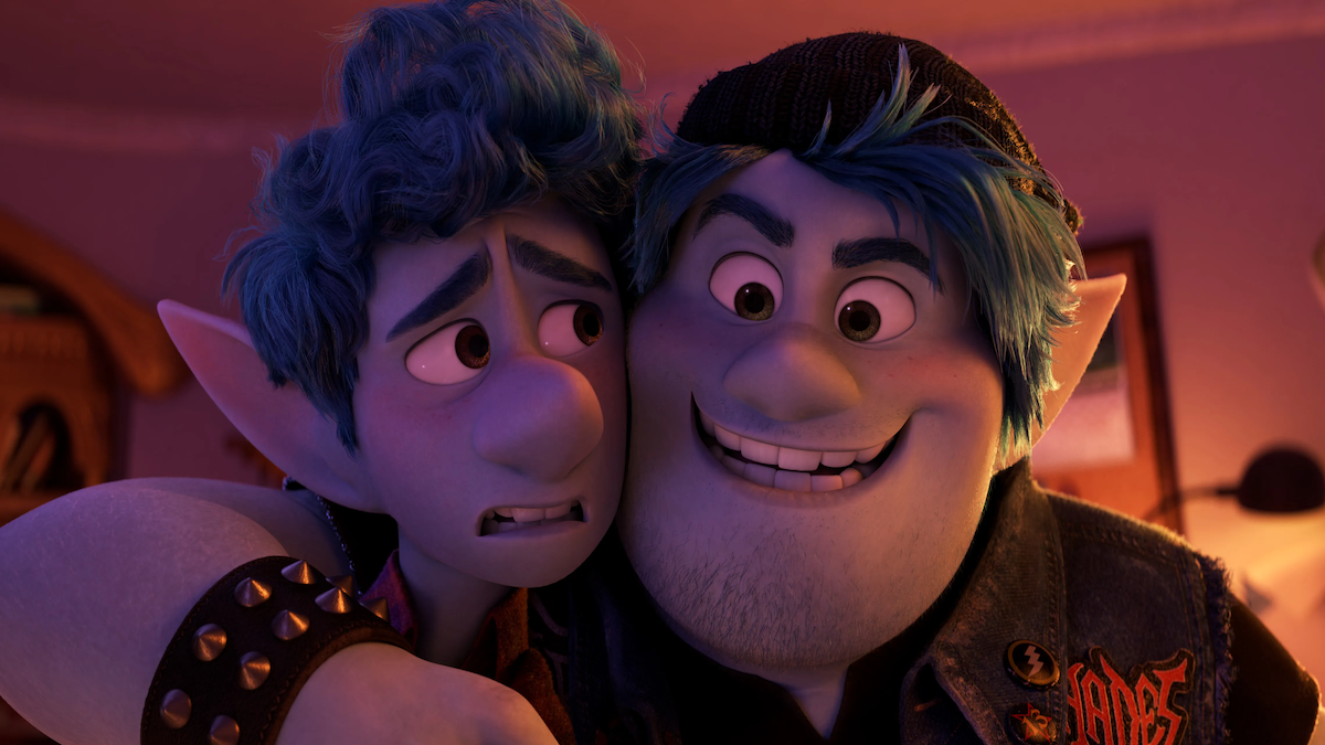 The brothers from Pixar's Onward