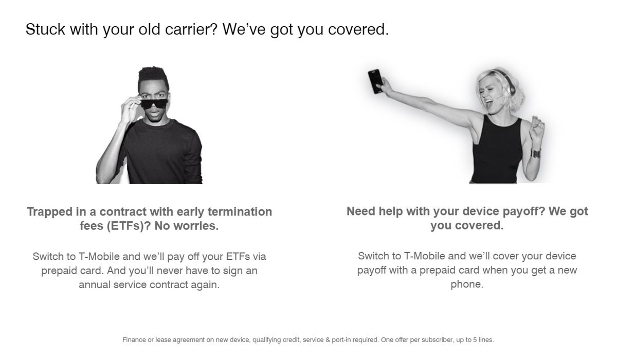 Switch carriers without early termination fees How to avoid phone ETF