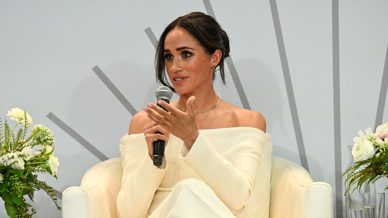 Meghan Markle at the Archewell Foundation&#039;s mental health summit