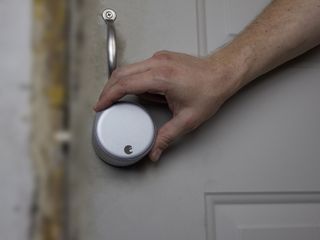 August Wi Fi Smart Lock 02 Unlocking