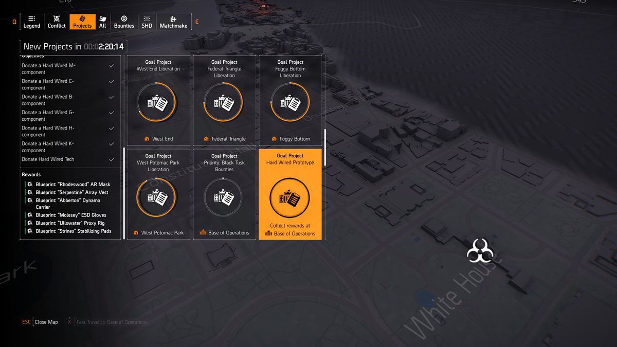 The Division 2 gear sets guide how to get True Patriot, Hard Wired and