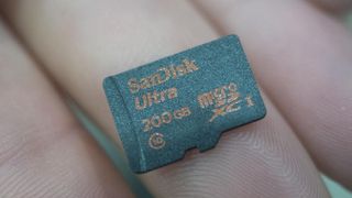 200GB microSD card from SanDisk