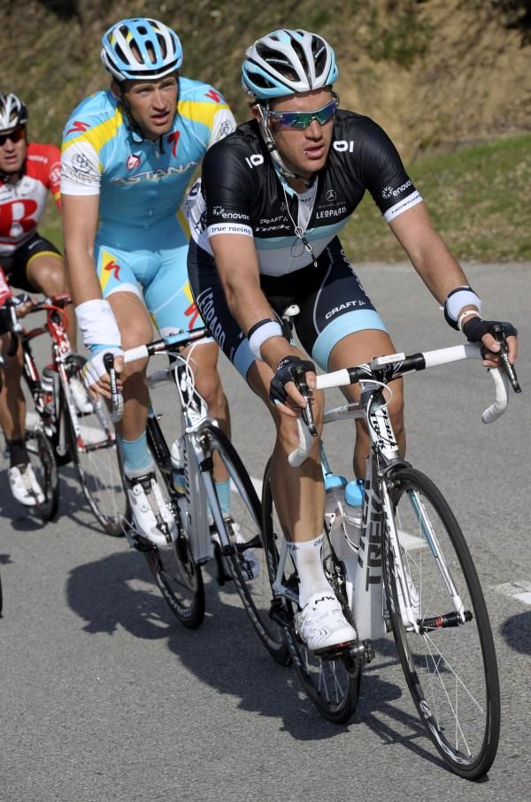 Wouter Weylandt (Leopard Trek) in Paris-Nice