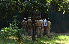 Indian police investigate white tiger attack at Delhi Zoo