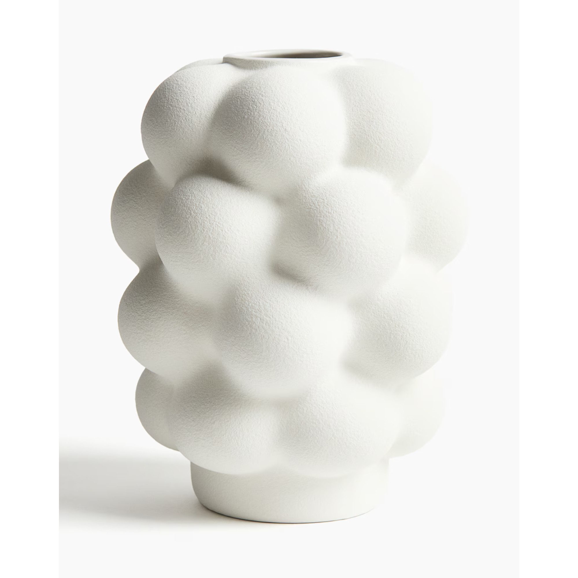 H&amp;amp;M Large bubbly stoneware vase