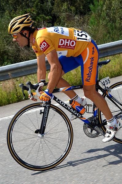 Oscar Freire (Rabobank) in the Maillot Oro.