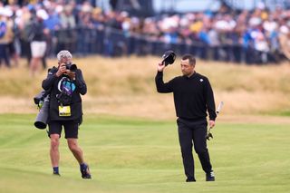 Xander Schauffele en-route to The Open title