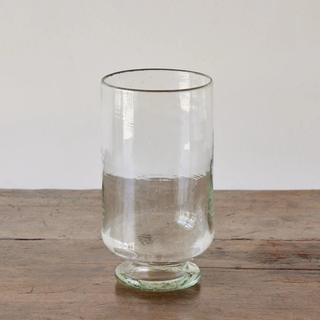 Glass Hurricane Candle Holder