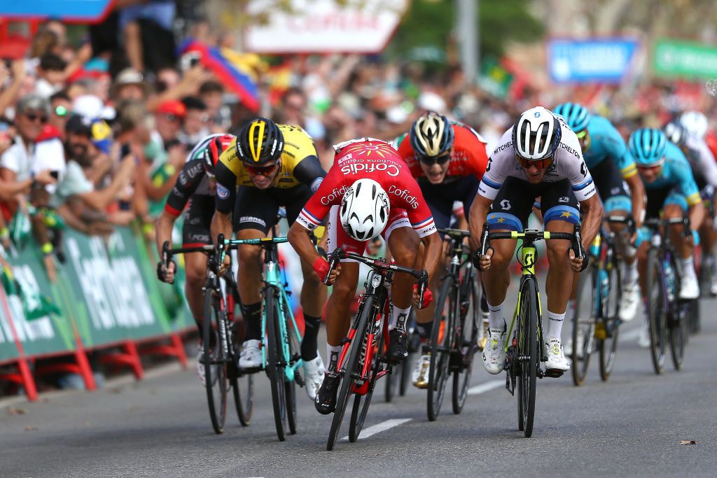 Nacer Bouhanni (Cofidis) powers to the win