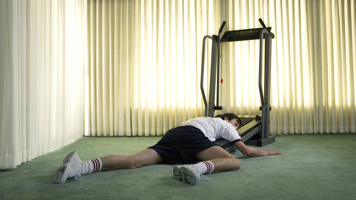 Man collapsed on treadmill