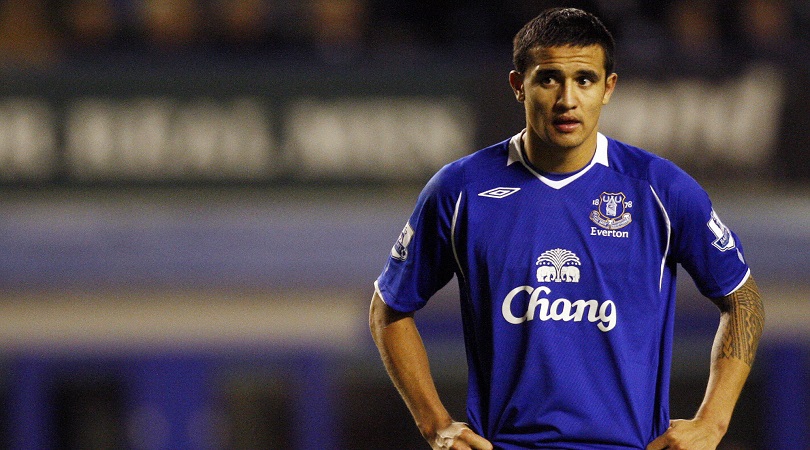 Tim Cahill punched corner flags and kicked opponents
