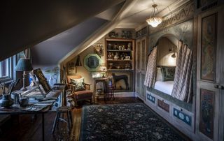 The Fife Arms artist studio bedroom