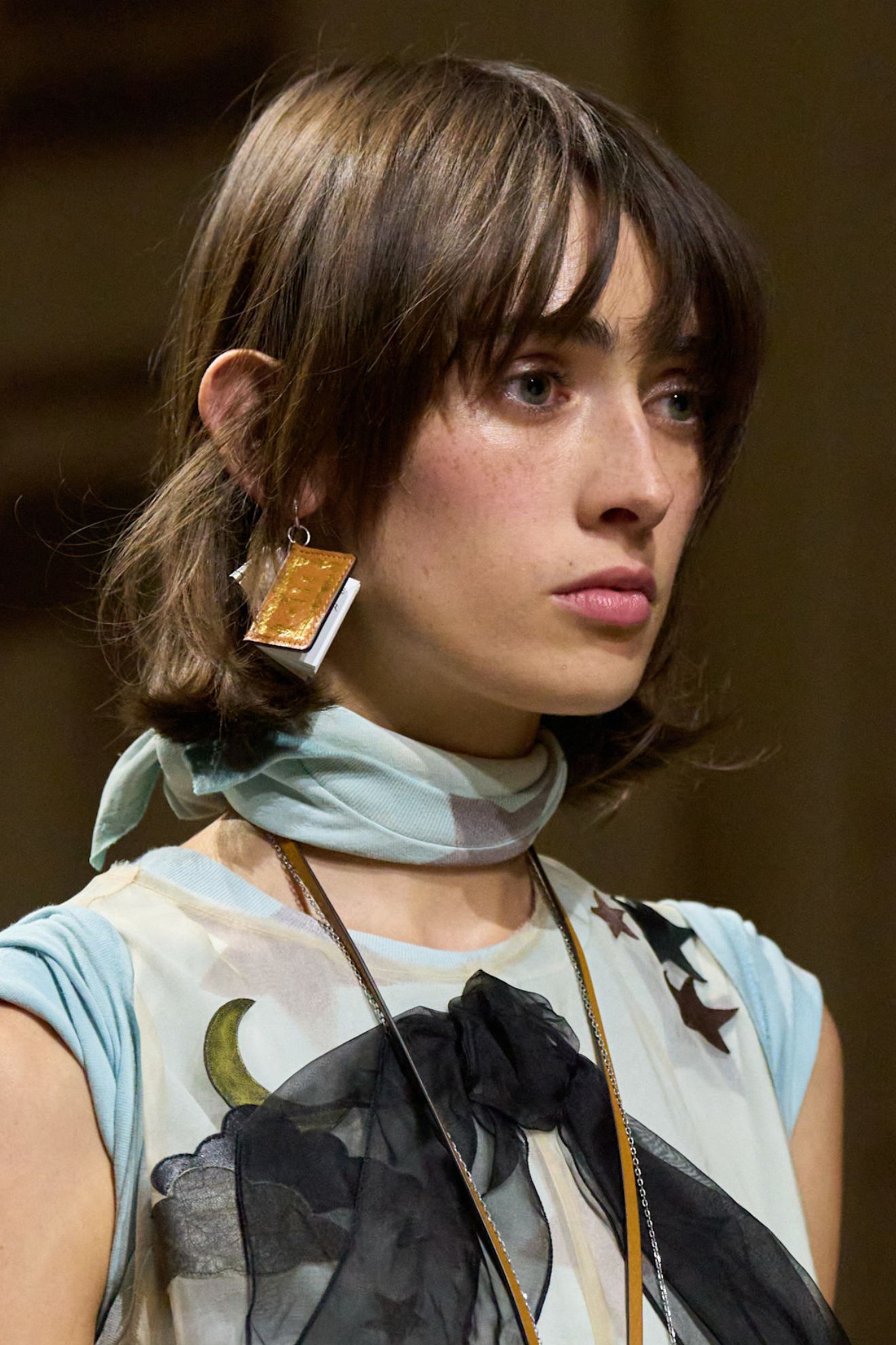 Coach spring/summer 2025 beauty look from New York Fashion Week