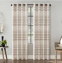 Scott Living 1-panel Delta Stripe Grommet Window Curtain l Was $80, Now starting at $42, at Kohls
