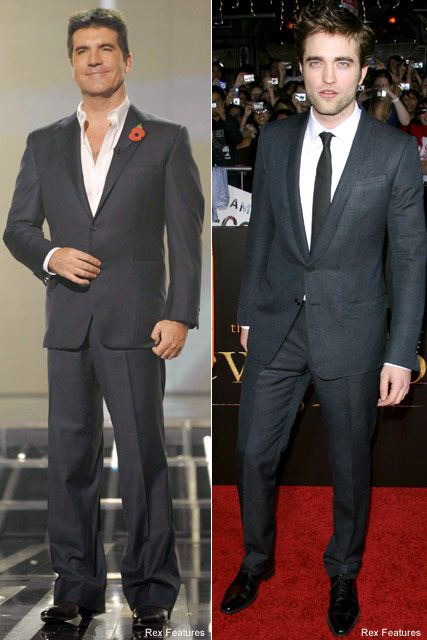 Robert Pattinson &amp; Simon Cowell- - Twilight - Celebrity News - Marie Claire