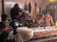 Crew using Blackmagic Design cameras to film &ldquo;Texas Legacy in Lights,&rdquo; a new live action projection mapping film