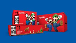 Super Mario Amazon boxes