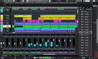 Cubase track coming together