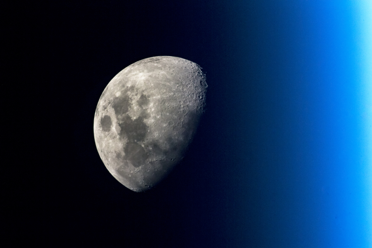 The Moon from the Space Station