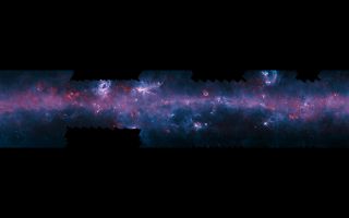 Milky Way Submillimeter Wavelengths 