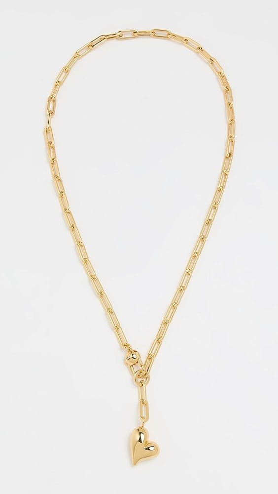 Jenny Bird Puffy Heart Chain Necklace