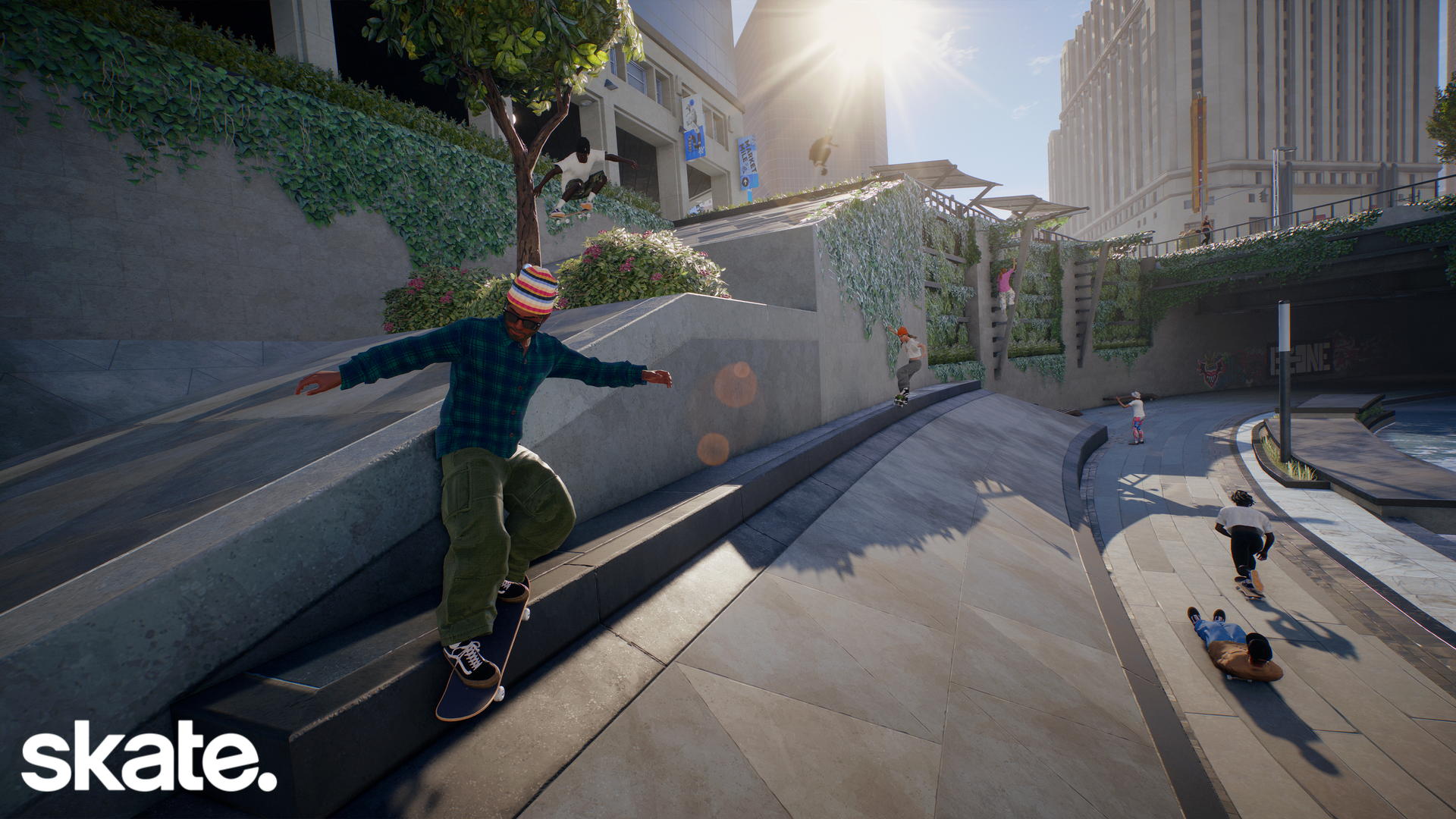 A promotional Skate screenshot.