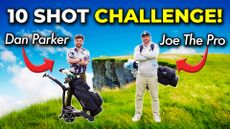 10 Shot Challenge - Remote Cart vs Carrying On The UK's Highest Golf Course!