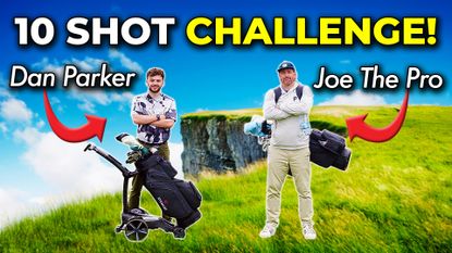 10 Shot Challenge - Remote Cart vs Carrying On The UK&#039;s Highest Golf Course!