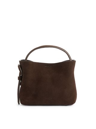 Suede Crossbody Bag - Brown - Arket Gb