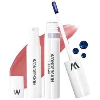 Wonderskin Wonder Blading Peel and Reveal Lip Stain Kit, Transfer Proof Lip Tint, Lip Stain Long Lasting Waterproof, Nude Matte Lip Makeup (whimsical)