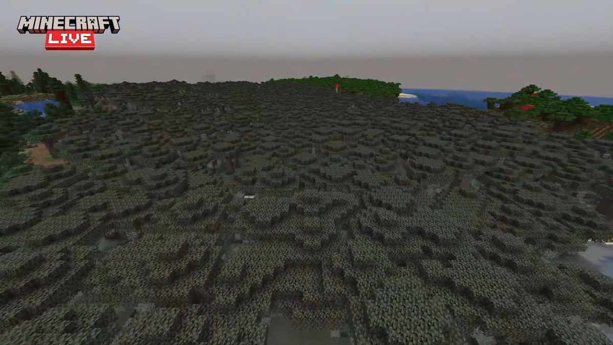 A future Minecraft update will let you get killed by creepy trees, and