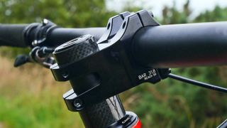 Protaper MTB stem pictured from behind