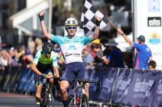 Cam Scott (Australian Cycling Academy) celebrates