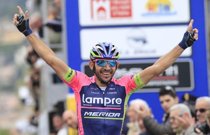 Jose Serpa (Lampre-Merida) opens his account for the season