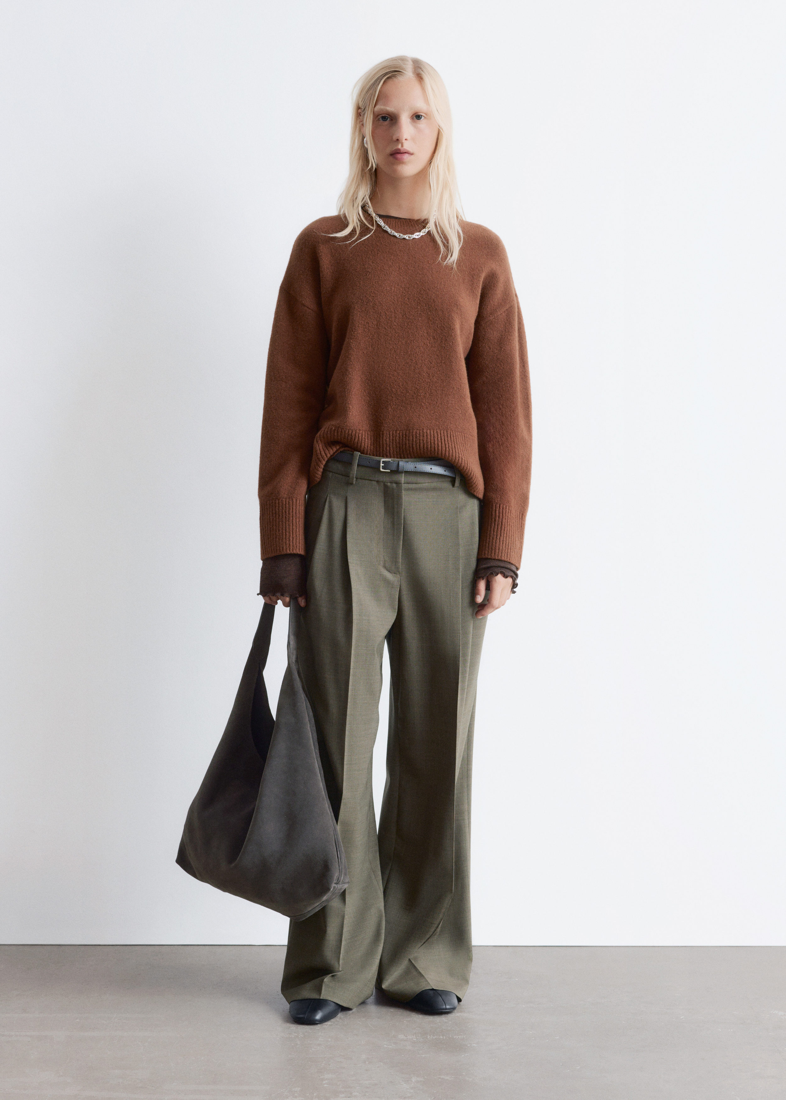 Tailored Wool Trousers