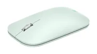 Microsoft Modern Mobile Mouse in mint at an angle on a white background