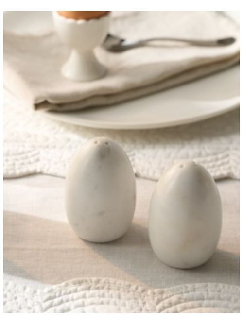 Marble Salt & Pepper Shakers 