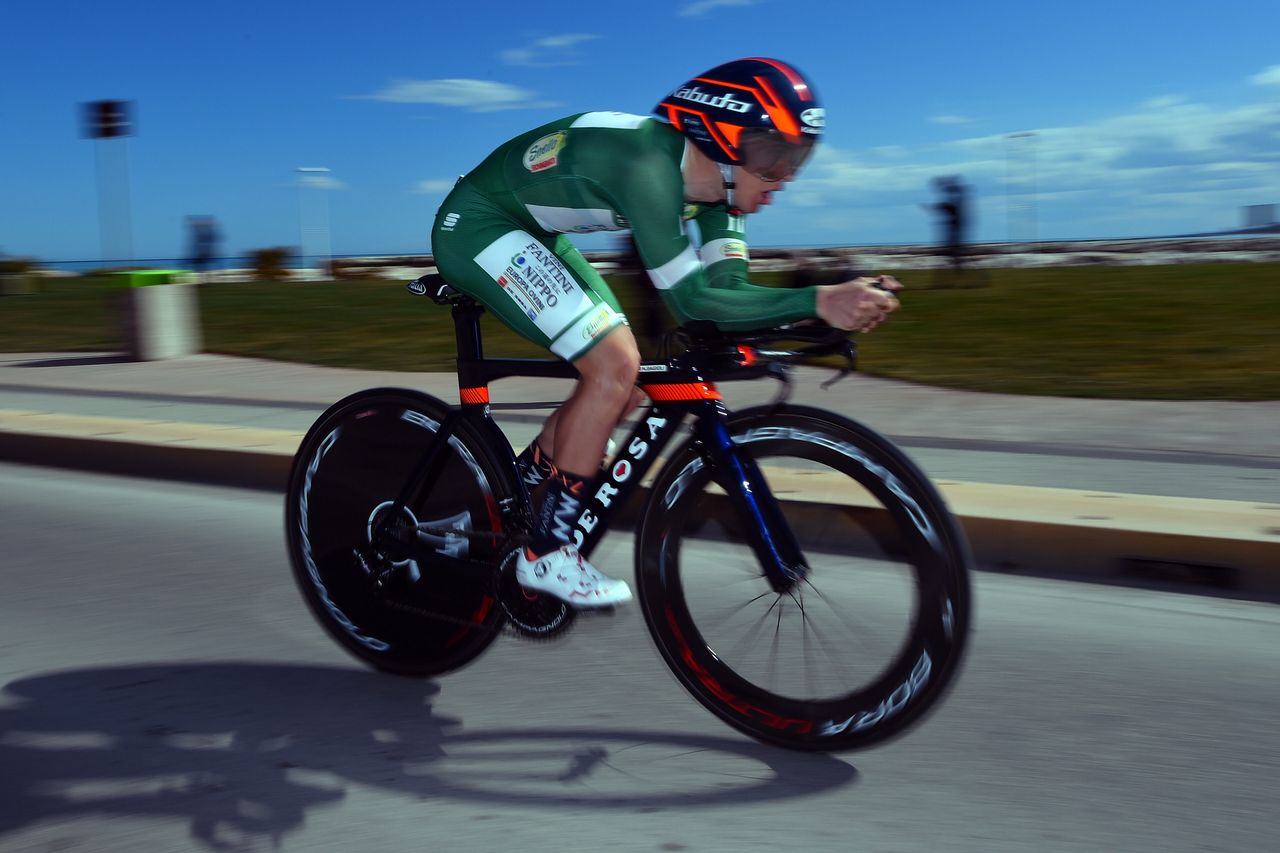 Mountains leader Nicola Bagioli (Nippo-Vini Fantini)