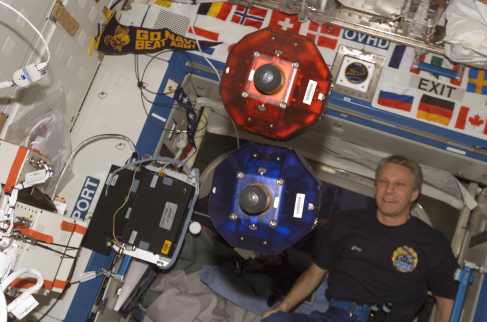 Spheres Robots on the ISS