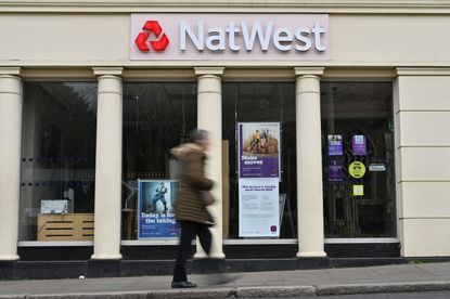 A general exterior view of a branch of NatWest Bank on the high street