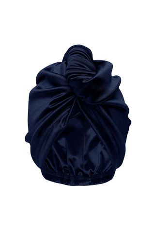 Muaves All Satin Hair Wrap in Royal Azure